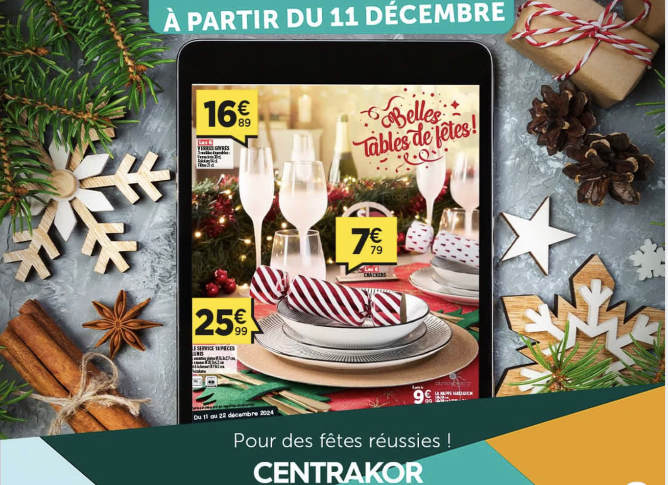 Des fêtes de fin d'année réussies chez CENTRAKOR !