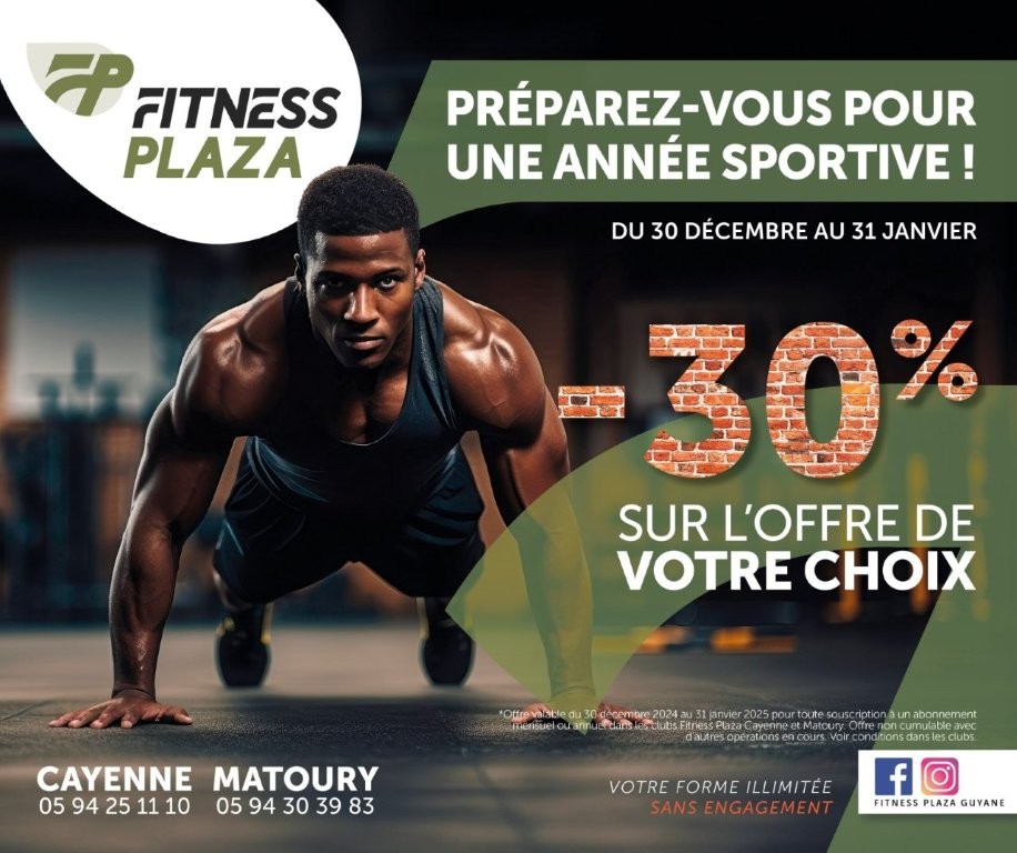 Préparez-vous pour une rentrée sportive avec Fitness Plaza Guyane