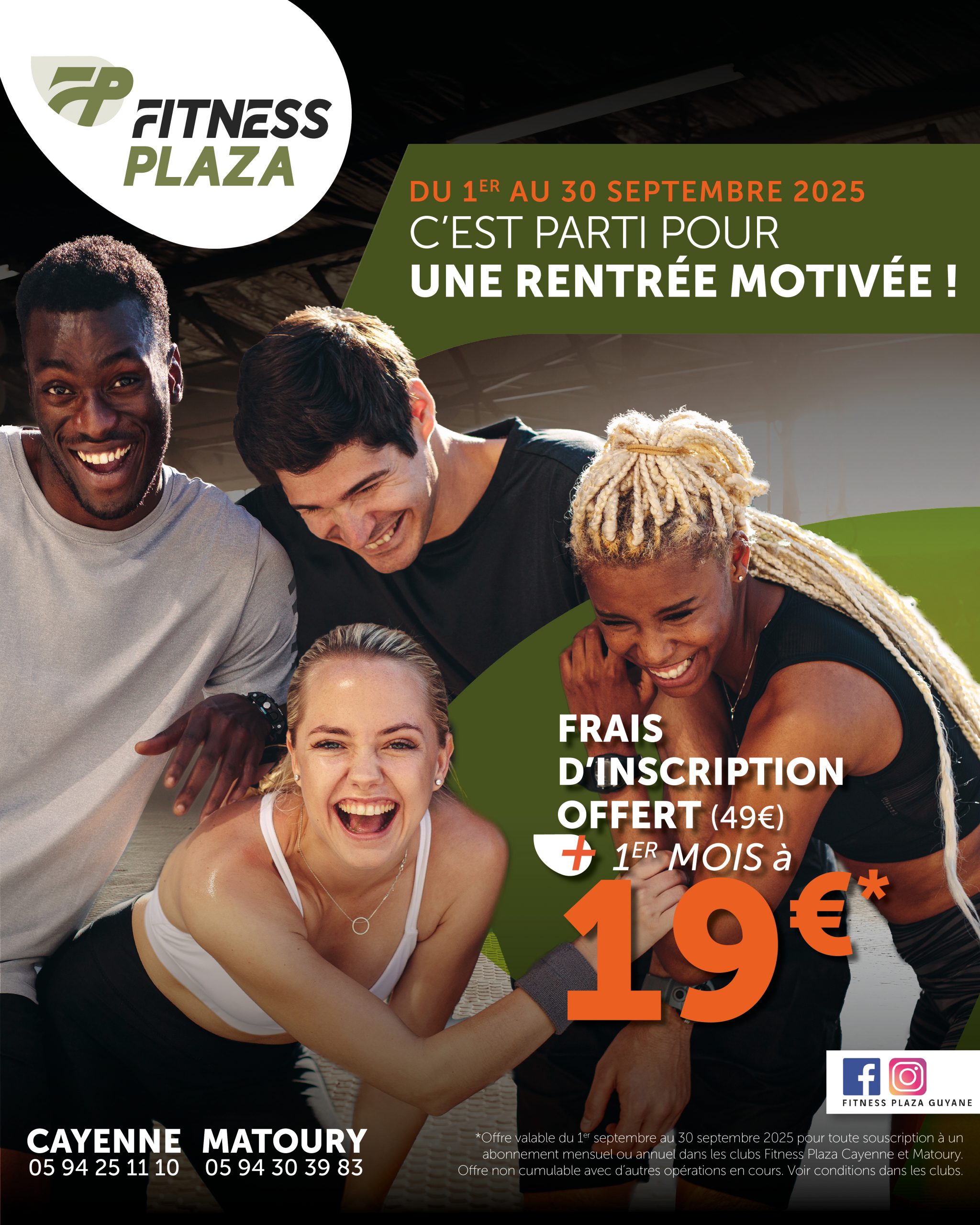 Une rentrée motivée chez Fitness Plaza !