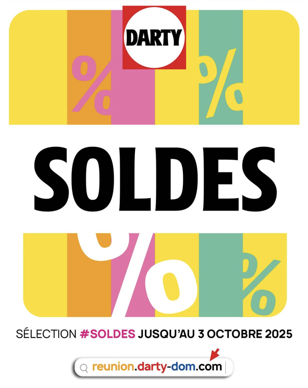 Les SOLDLES sont lancées chez Darty Réunion
